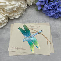 Dragonfly Ornament + Notecard