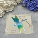 Dragonfly Ornament + Notecard