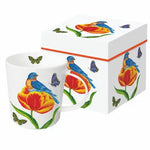 Tulip Nest with Bluebird - Mug in Gift Box