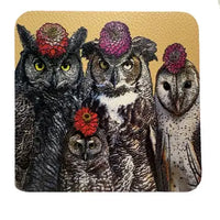 Coasters  by Alphie and Ollie - Set of Four