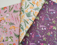 Butterfly and Toadstool Wrapping Paper