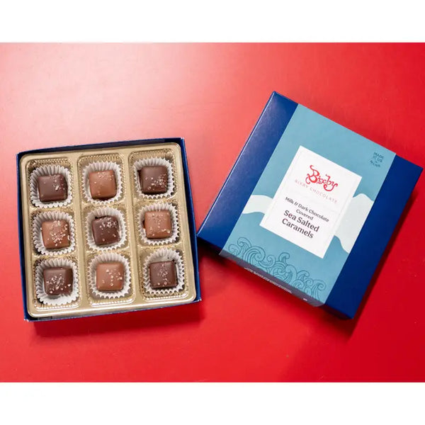 Bixby Milk & Dark Chocolate Covered Sea Salted Caramels