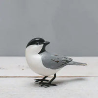 Mini Chickadee 3" H - Hand Carved Wooden Bird