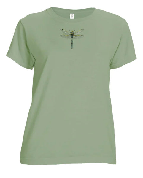 Dragonfly Maine Audubon Logo Ladies T-Shirt