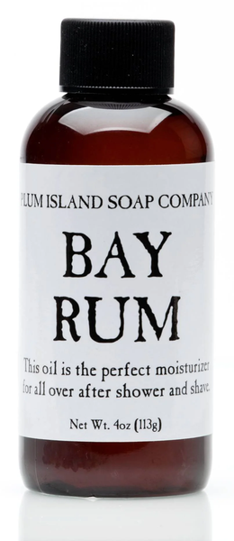 Plum Island Soap Company Bay Rum Oil - 4 OZ
