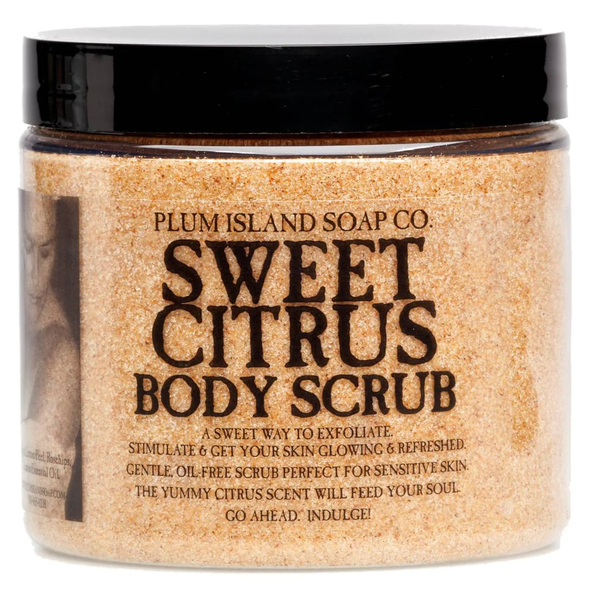 Plum Island Soap Company Sweet Citrus Scrub - 16 OZ