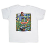 Forest Scene Toddler White T-shirt