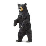 Standing Black Bear Figurine Toy