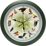 20th anniversary Audubon Singing Bird Clock-13" (FOR PICK-UP ONLY)