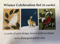 Set of 6 Nature Cards by Johanna Finnegan Topitizer
