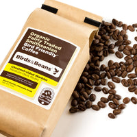 Coffee - Chestnut Warbler Med Dark Roast whole bean 12 oz