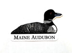 Sarah Angst Maine Audubon Loon Stickers