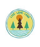 Fun Folks: Live, Love, Lake Vinyl Sticker