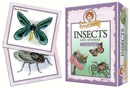 Professor Noggins Insects and Spiders Card Game