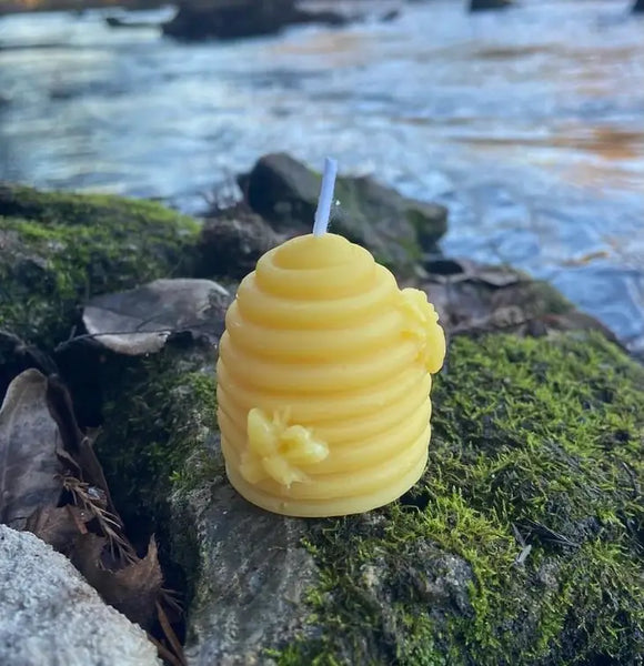 Beeswax Behive Candles