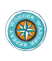 Fun Folks: Wonder, Wonder, Repeat Vinyl Sticker