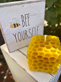 Honeycomb Beeswax Candles