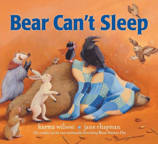 Bear Can't Sleep (board book)