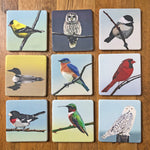 Bird Coasters by Danielle LeHoux