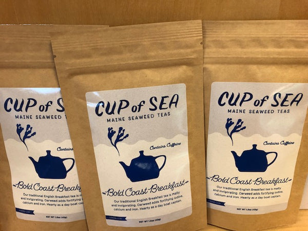 Cup of Sea Tea - Bold Coast Breakfast (black tea & kelp)