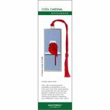 Charley Harper Cool Cardinal Metal Bookmark