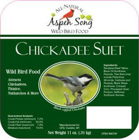 Aspen Song Suet - Chickadee