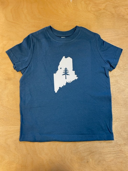 Maine Flag Outdoor Toddler Tee