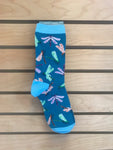 Wheel House Socks - Dragonflies