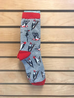 Wheel House Socks - Woodpecker