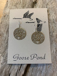 Eden Tree Earrings in Gold or Silver by Goose Pond