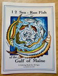 Coloring Book - 1 2 Sea - Run Fish of the Gulf of Maine