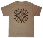 Paddles Adult T-Shirt in Sand