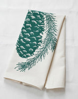 Pine Cone Tea Towel By Hearth and Harrow