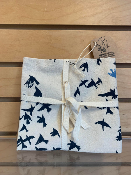 "Fly Free" Rebekah Lowell Flour Sack Towels