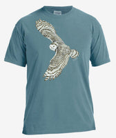 Snowy Owl Garment Dyed Logo T-Shirt