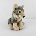 Mini Wolf Stuffed Animal - 8 inches