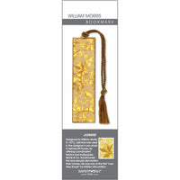 William Morris Jasmine Metal Bookmark