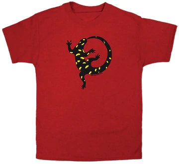 Salamander Youth Maine Audubon Logo T-Shirt - Brick
