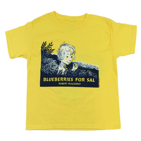 Blueberries For Sal Youth T-Shirt - Maize