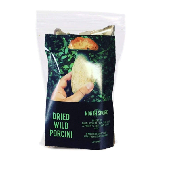 North Spore Dried Wild Porcini Mushrooms