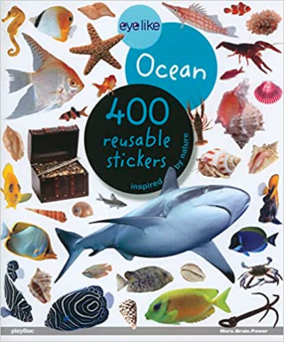 EyeLike Reusable Stickers - 400 Ocean