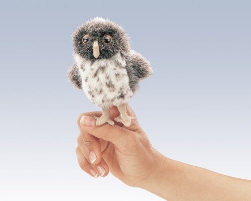 Folkmanis Mini Owl Finger Puppet
