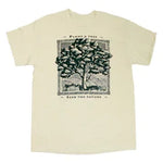 Plant A Tree Organic Adult Maine Audubon Logo T-Shirt
