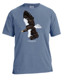 Steller's Sea Eagle Maine Audubon Logo Short Sleeve T-Shirt