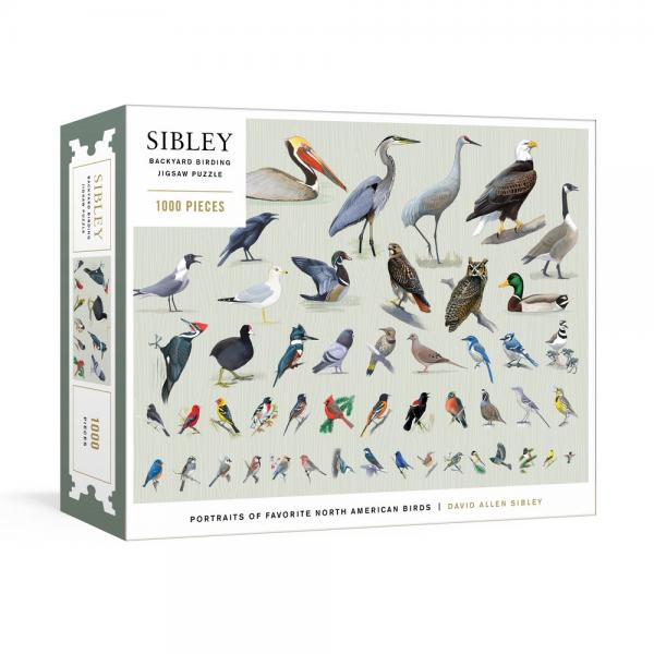 Sibley Backyard Birding 1000 piece puzzle