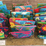 Flower Design Zippy Bags by Catherine Worthington